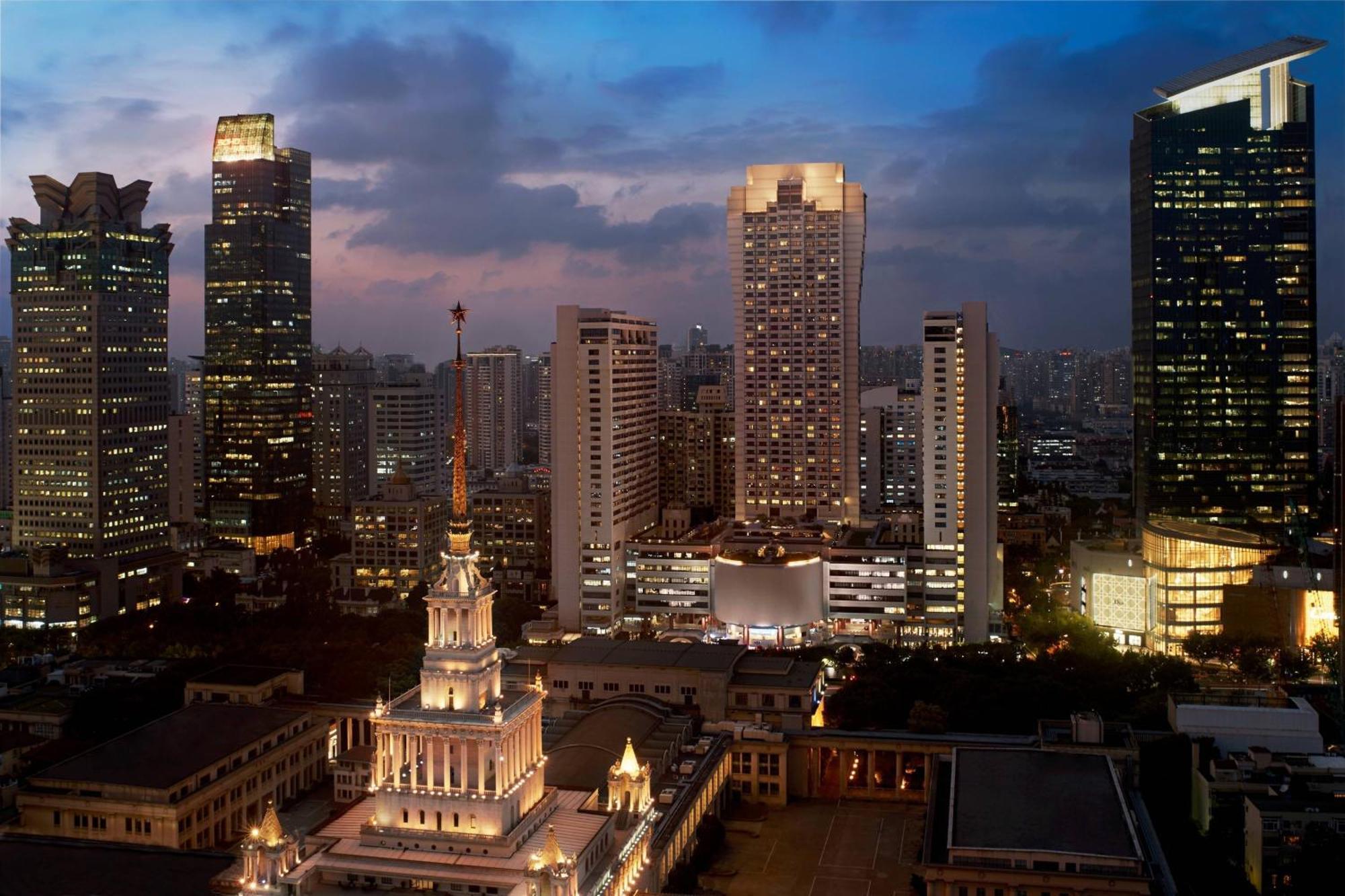 Hotel The Portman Ritz-Carlton Shanghái Exterior foto